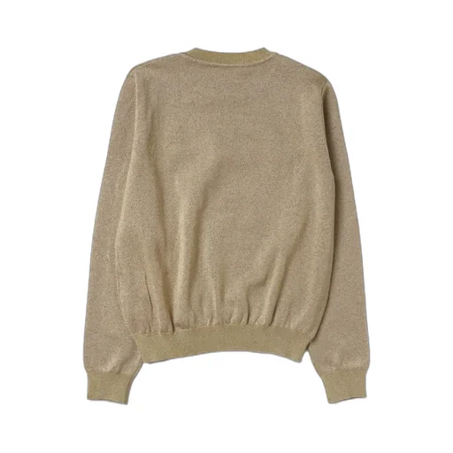 Logo-Appliqué Long-Sleeved Crewneck Jumper