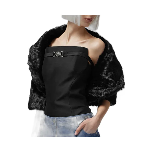Faux Fur Cape