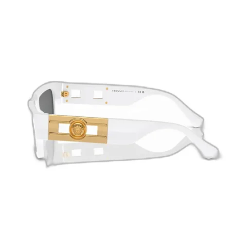 Contrast-Color Thick Frame Sunglasses