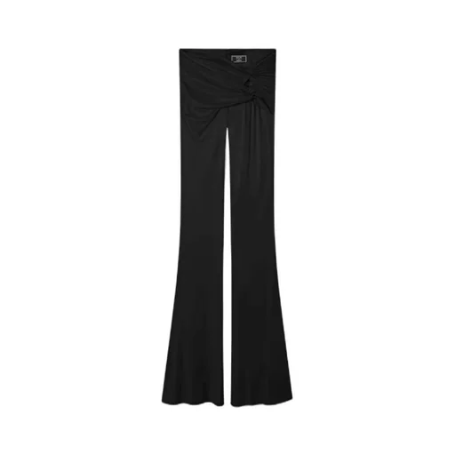 Knotted Flared Trousers