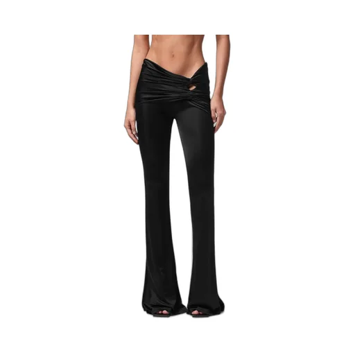 Knotted Flared Trousers