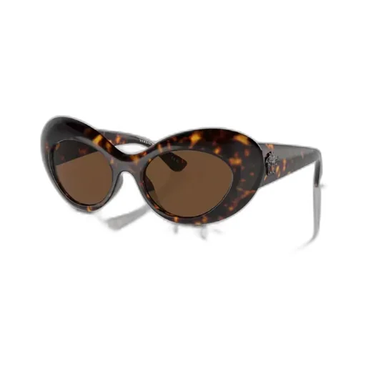 Oval-Frame Sunglasses