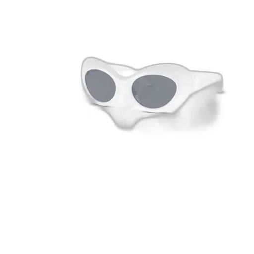Oval-Frame Sunglasses