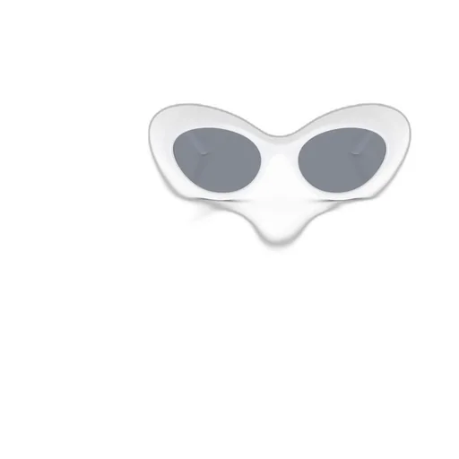 Oval-Frame Sunglasses