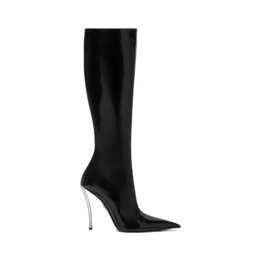 Pin-Point Knee-High Boots