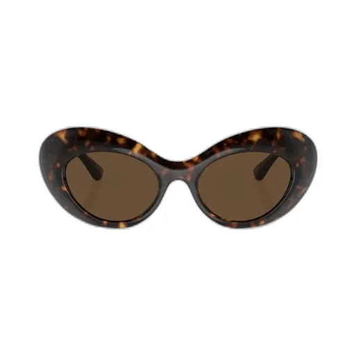 Oval-Frame Sunglasses