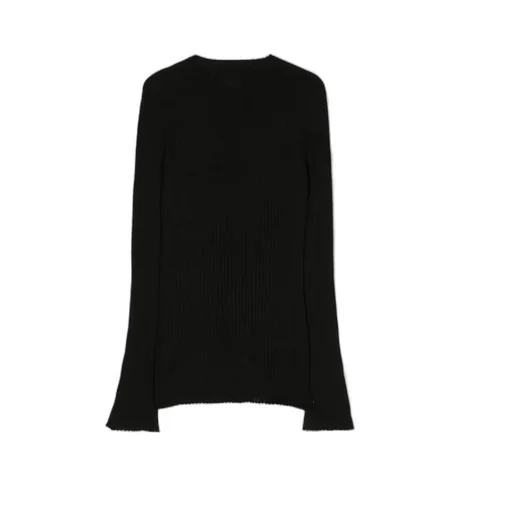 Ribbed-Knit Wool Jumper