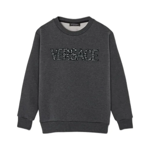 Logo-Appliqué Crewneck Sweatshirt