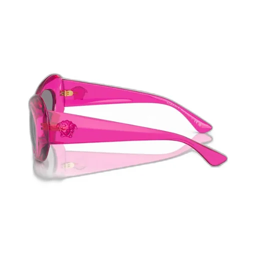 Oval-Frame Sunglasses