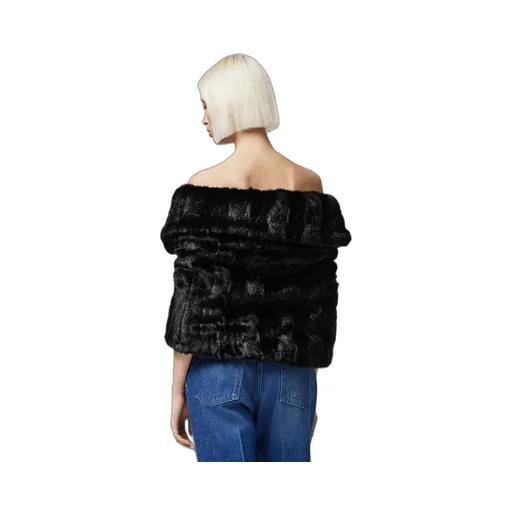 Faux Fur Cape