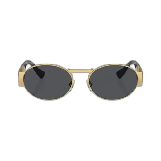 Oval-Frame Sunglasses