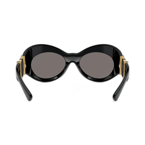 Oval Shield-Frame Sunglasses