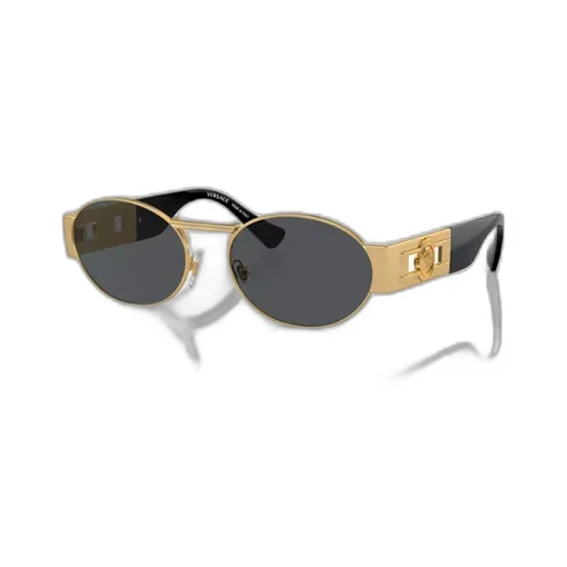 Oval-Frame Sunglasses