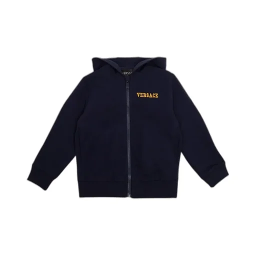 Zip-Up Long-Sleeved Hoodie