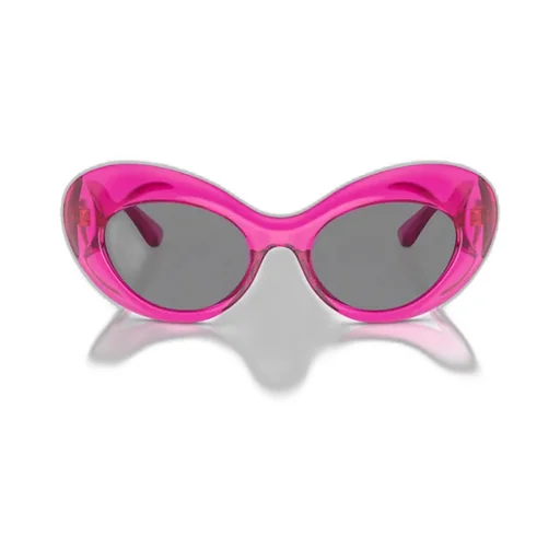 Oval-Frame Sunglasses