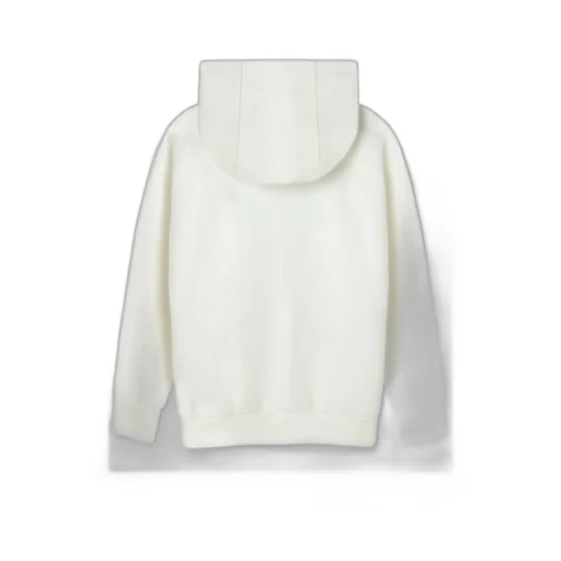 Logo Embellished Long Sleeved Hoodie