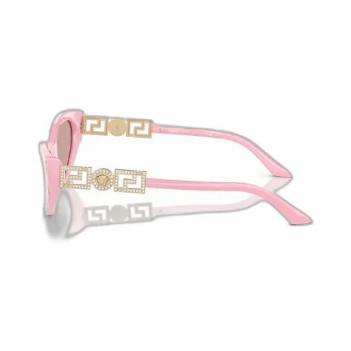 Medusa-Plaque Cat-Eye Sunglasses