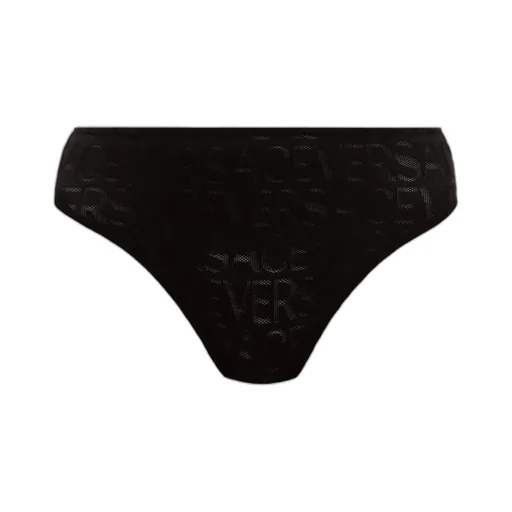 High-Waist Openwork-Detailed Briefs