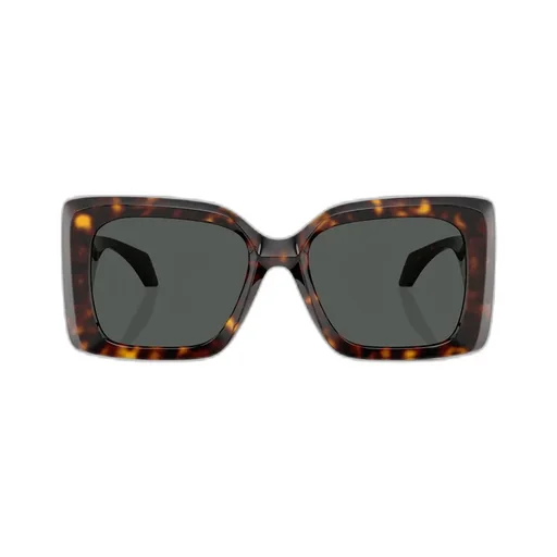 Medusa-Plaque Oversized-Frame Sunglasses