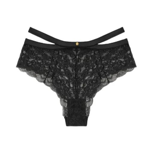 Greca High-Waist Floral-Lace Detailed Briefs