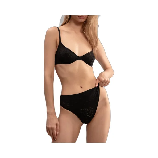 High-Waist Openwork-Detailed Briefs