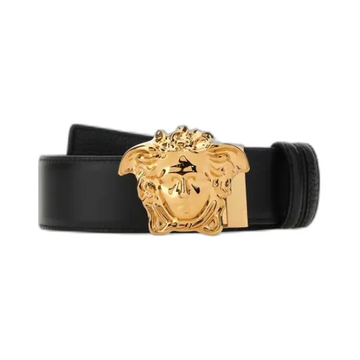Medusa Head Buckled Belt