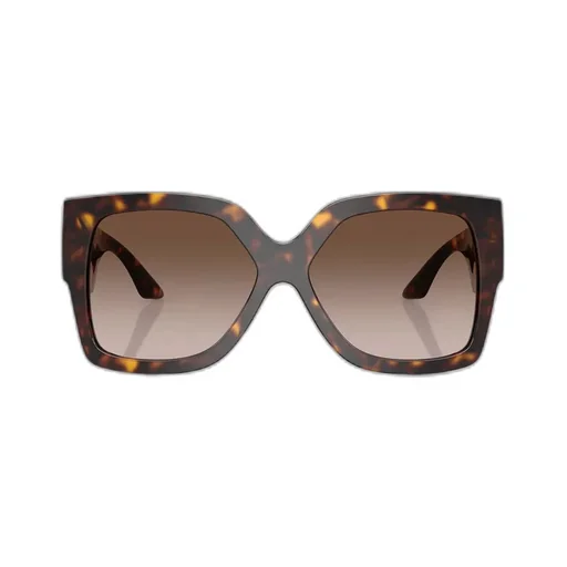 Medusa-Plaque Oversized-Frame Sunglasses
