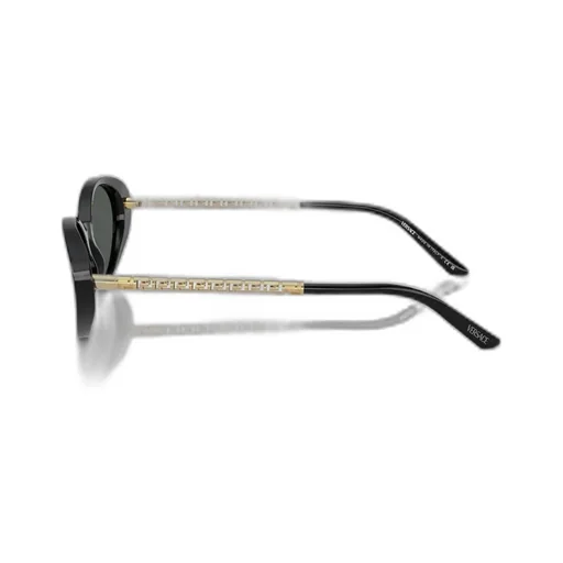 Greca-Detail Cat Eye-Frame Sunglasses