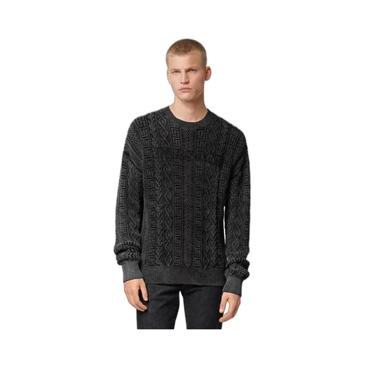 Logo Embroidered Knitted Jumper