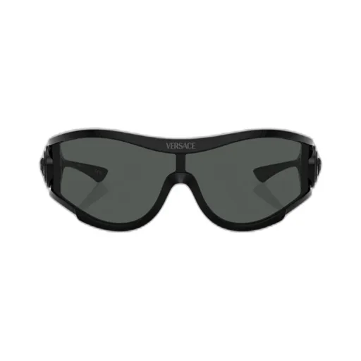 Medusa-Plaque Pilot-Frame Sunglasses
