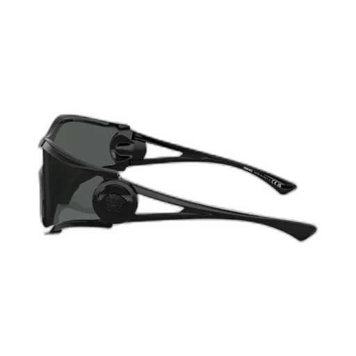 Medusa-Plaque Pilot-Frame Sunglasses