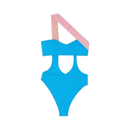 Greca Cut Out Detailed Swimsuit