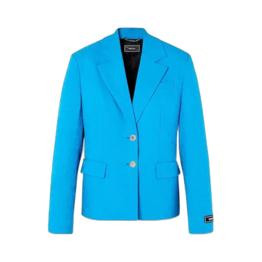 Allover Jacquard Tailored Blazer