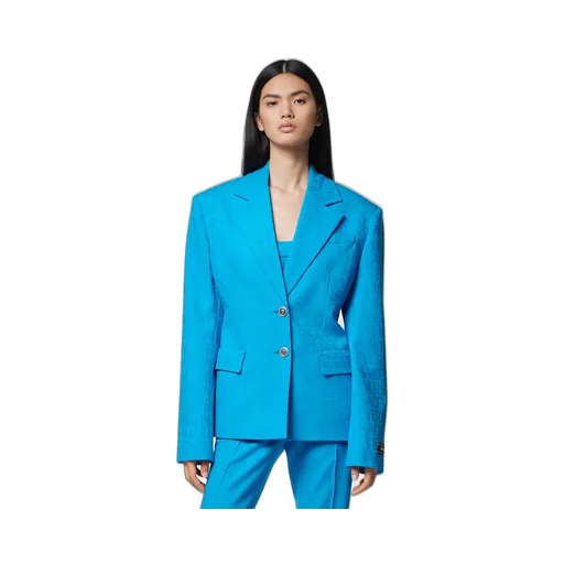 Allover Jacquard Tailored Blazer