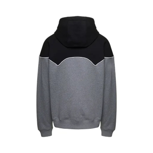 Logo Embroidered Medusa Drawstring Hoodie