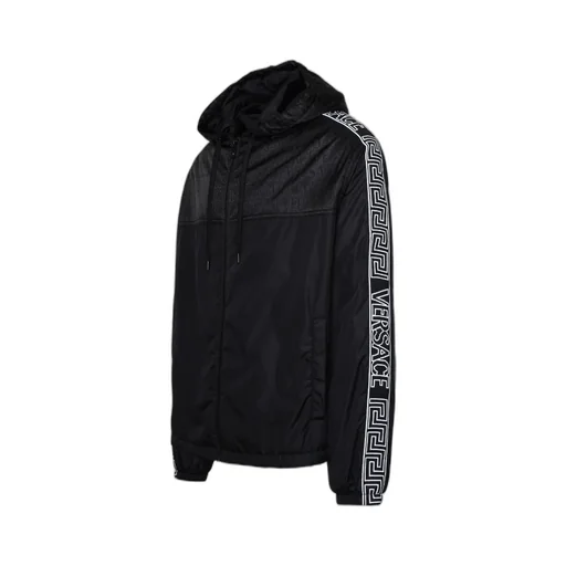 Zip-Up Drawstring Hooded Jacket