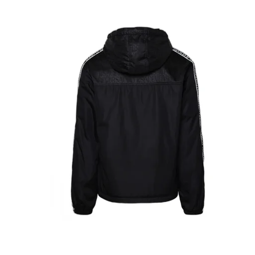 Zip-Up Drawstring Hooded Jacket