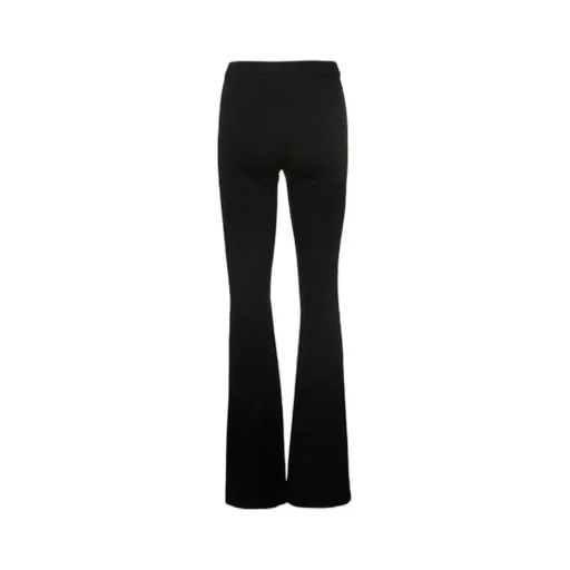 Logo-Plaque Knitted Trousers