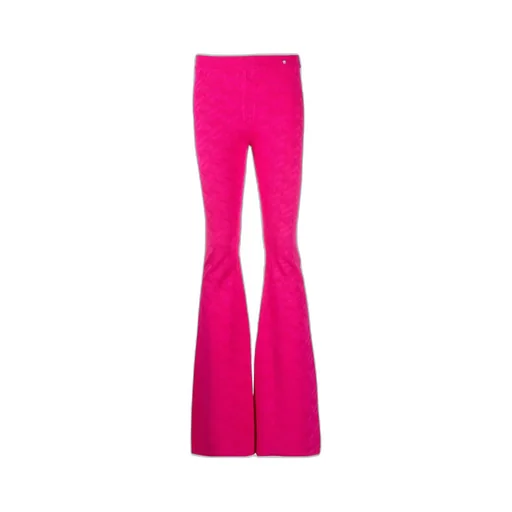 Medusa Plaque Flared Trousers