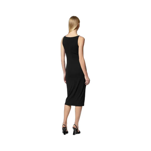 Medusa Head-Motif Straps Fitted Dress