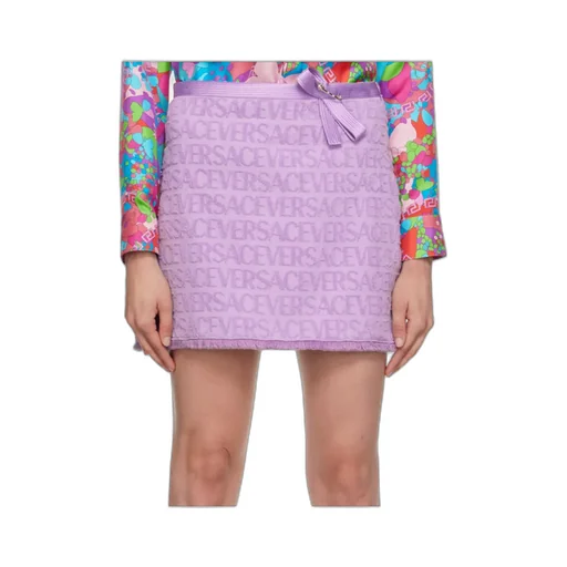 Allover Safety Pin Mini Skirt