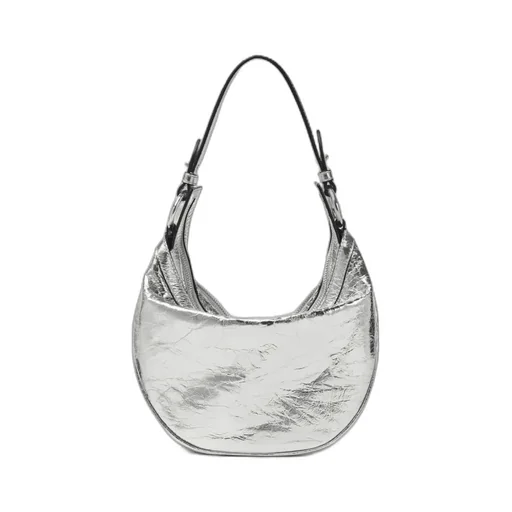Metallic Effect Mini Shoulder Bag