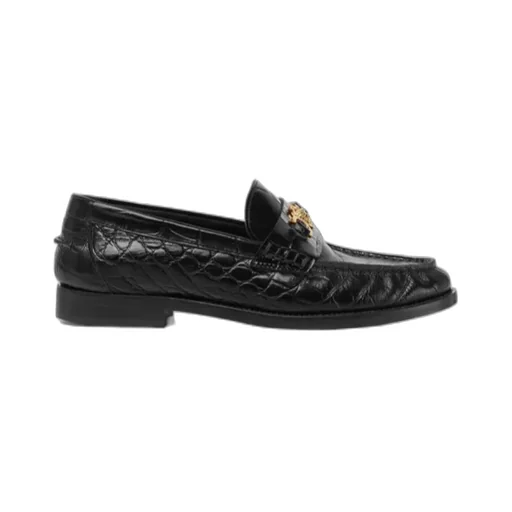 Medusa '95 Embossed Slip-On Loafers