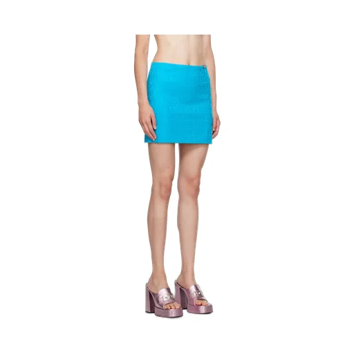 Allover Jacquard Mini Skirt