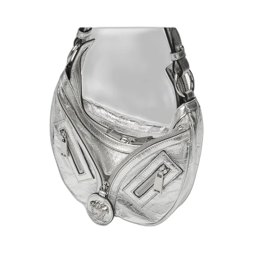 Metallic Effect Mini Shoulder Bag