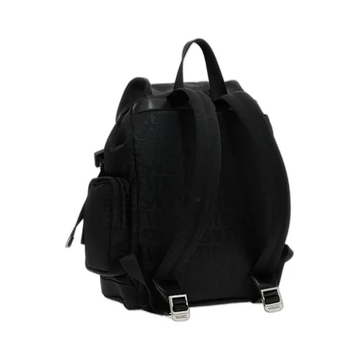 All-Over Logo Printed Backpack