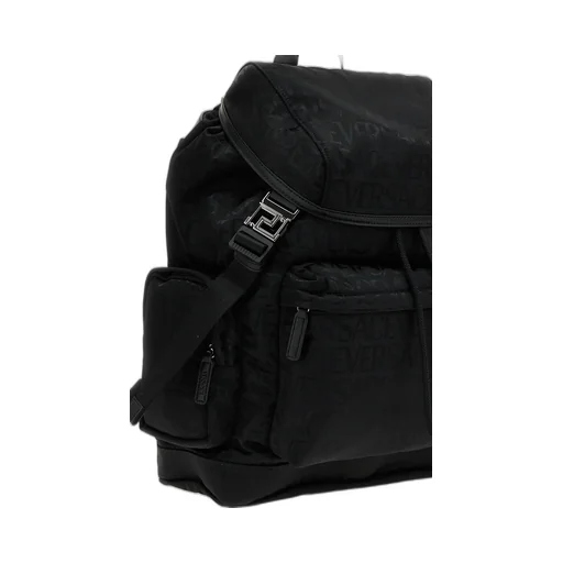 All-Over Logo Printed Backpack