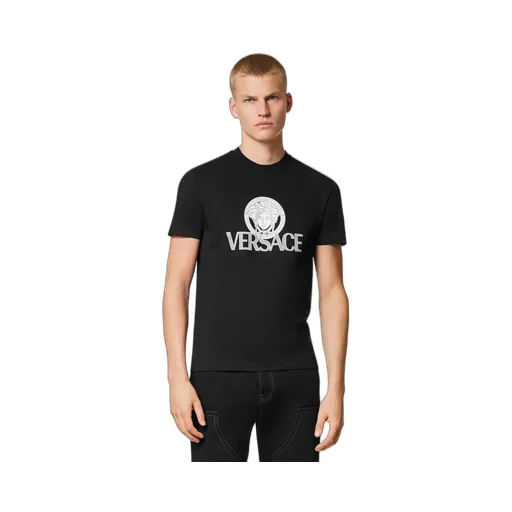 Medusa-Print Cotton T-Shirt