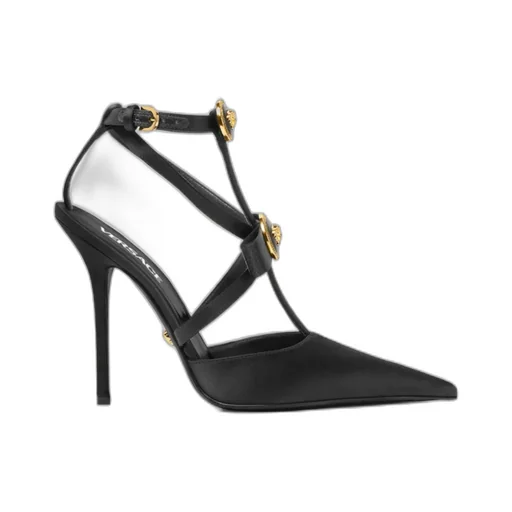 Gianni Pointed-Toe Ribbon Pumps