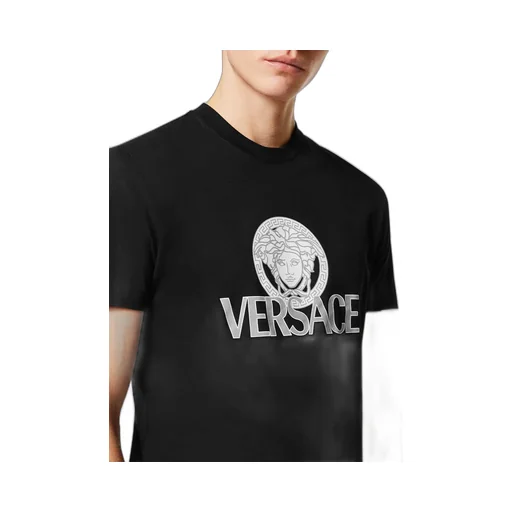 Medusa-Print Cotton T-Shirt